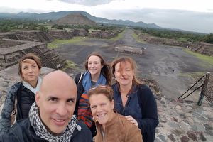 Hot Air Balloon Flight in Teotihuacán