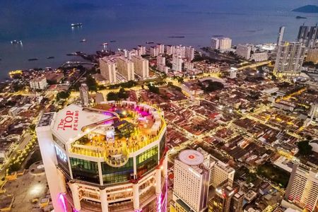 Penang Rainbow Skywalk and the top Komtar Observation Deck tickets