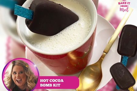 Hot Chocolate Bomb Kit. Bake it With Mel