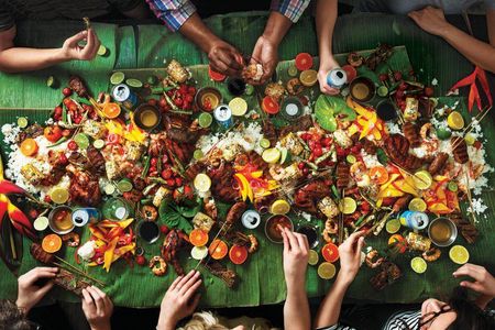 Filipino Feast "Kamayan" in Long Island City