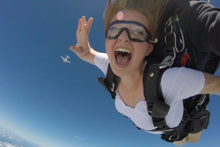 Skydive the Rock