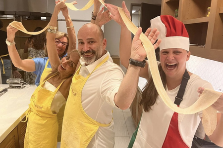 Authentic Tagliatelle al Pesto