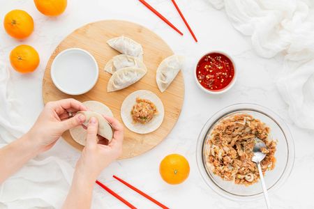 Handmade Dumplings. Cooking Class