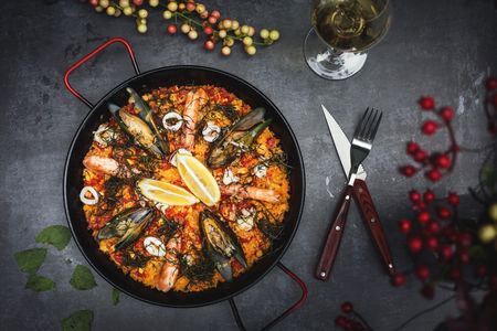 Spanish Paella Cooking Lesson