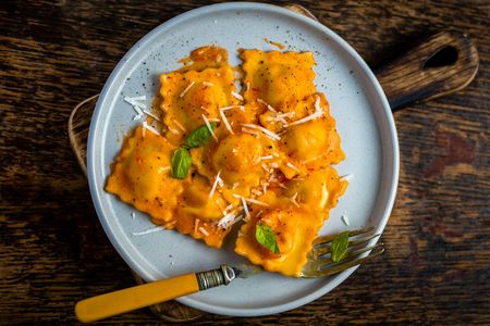 Italian Date Night: Handmade Ravioli with Bolognese Sauce
