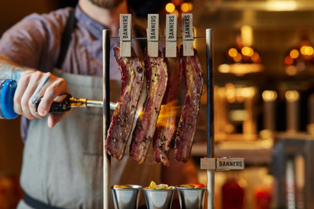 Dining at Banners Kitchen & Tap