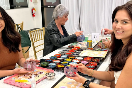 Mosaic Candle Holder Workshop