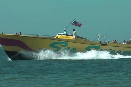 Sea Screamer speedboat ride at Clearwater Beach with lunch