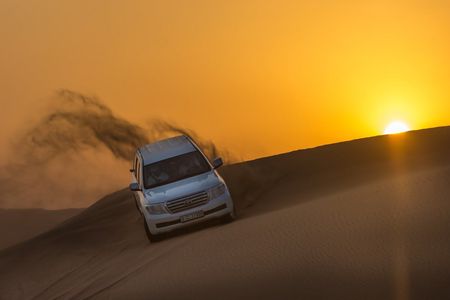 Premium desert safari with dinner and entertainment