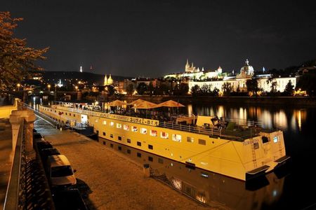 Dinner cruise in Prague with hotel transportation