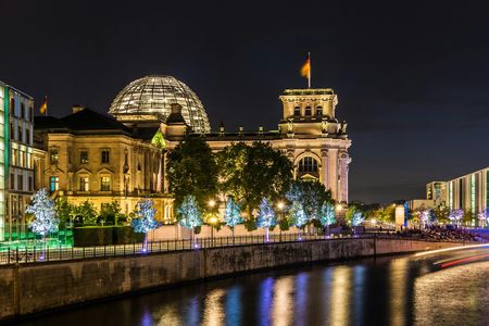 Evening river cruise in Berlin