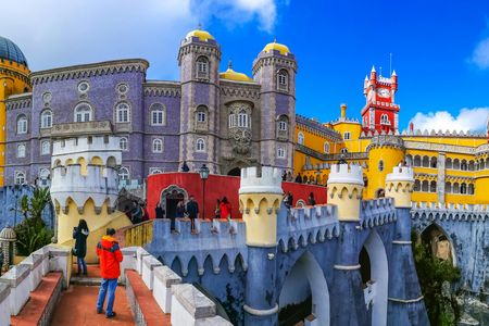 Sintra full-day tour with Quinta da Regaleira and Pena Palace