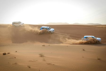 Abu Dhabi morning desert safari with camel ride