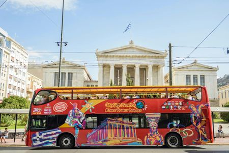 City Sightseeing hop-on hop-off bus tour of Athens