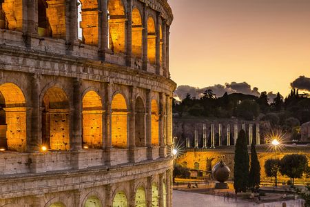 Guided tour of Colosseum, Palatine Hill and hop-on hop-off Rome bus tour