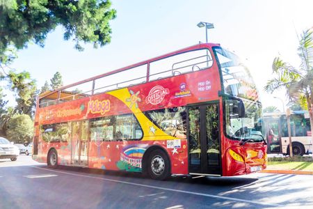 City Sightseeing hop-on hop-off bus tour of Malaga with Interactive Museum of Music (MIMMA)
