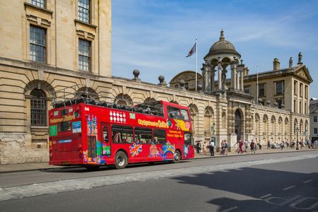 City Sightseeing hop-on hop-off bus tour of Oxford