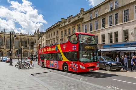 Hop-on hop-off City Sightseeing bus tour of Bath