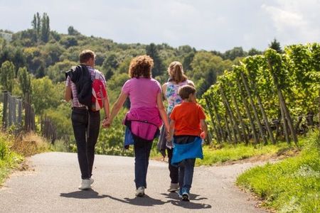 Nature experience day at and on the Neckar river near Stuttgart