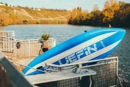 Stand Up Paddling rental at the Neckar river in Stuttgart