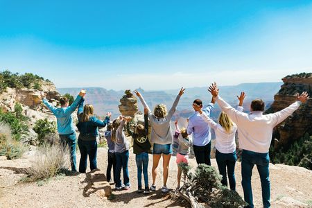 Signature sunset Grand Canyon private Hummer tour