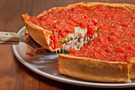 Signature dishes of Chicago bike tour