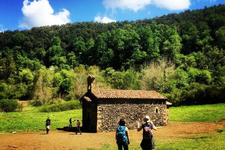 La Garrotxa Volcanic Zone Natural Park Hiking and Besalú medieval town
