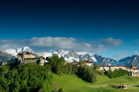 Gruyères, cheese museum and chocolate factory tour from Lausanne by bus