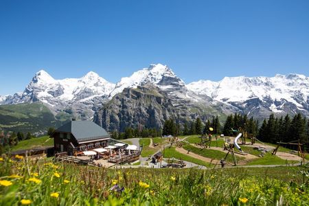 Interlaken day trip from Lausanne by bus