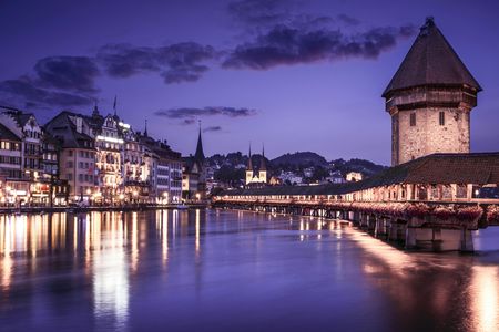 1.5-hour  Nightwatchman walk in Medieval Lucerne