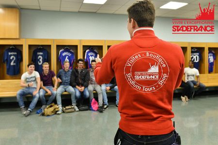 Guided visit behind the scenes of Stade de France