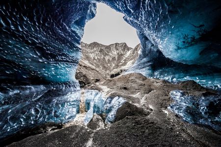 Guided tour to the Katla Ice Cave in a super Jeep from Vik