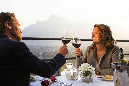 Dinner and Best of Mozart concert at historic fortress in Salzburg