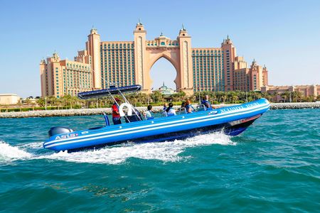Speedboat tour of Dubai Marina, Atlantis and Burj Al Arab