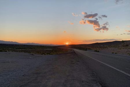 Self-guided e-bike tour of Red Rock Canyon at sunrise