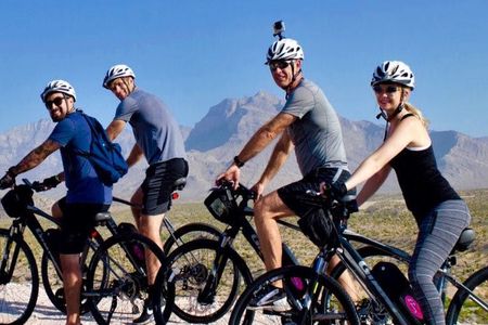 Self-guided e-bike tour of Red Rock Canyon with pick-up