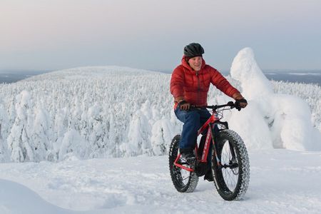 Amethyst mine tour by electric fat bike