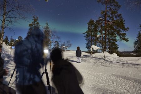 Capture the perfect shot of the aurora in Pyhä