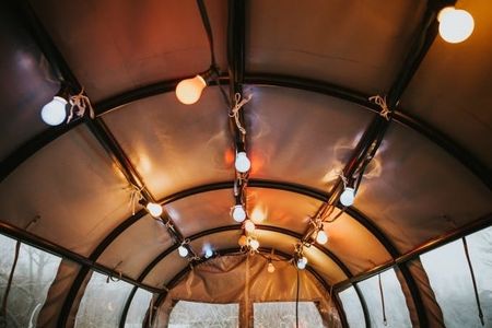 Wintertour mit dem Planwagen