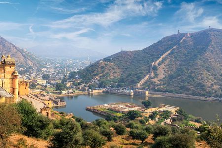 Jaipur city with the Amber Fort full-day private tour