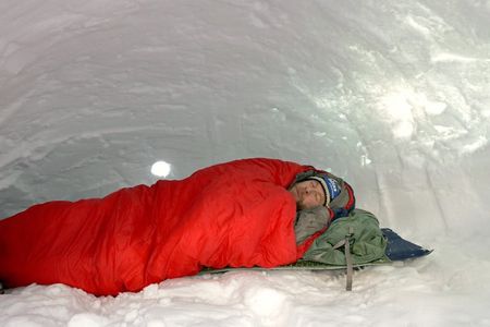 Arctic overnight survival workshop