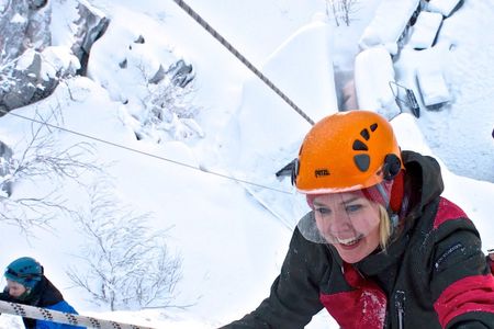 Ice climbing experience in Pyhä