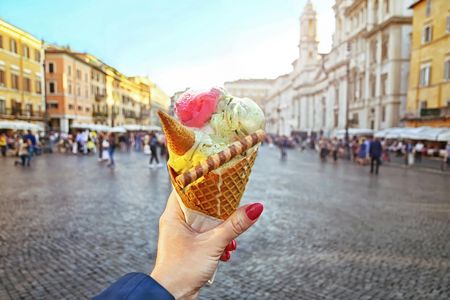 Roman desserts walking tour