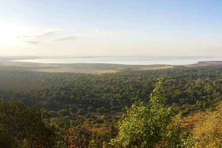 Canoeing at Lake Manyara National Park