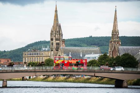 City Sightseeing hop-on hop-off bus tour of Inverness