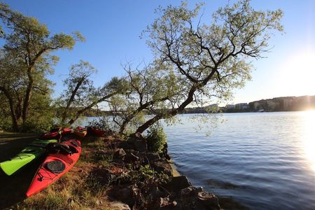 Enjoy the sunset kayak tour