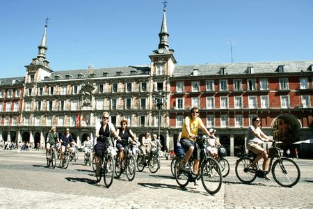 Madrid highlights bike tour