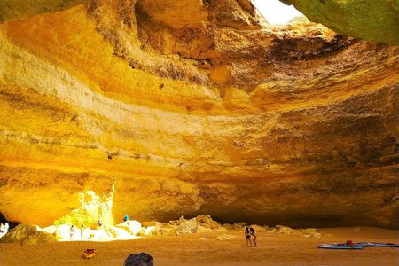 From Vilamoura: Benagil Caves and Dolphins Boat Tour