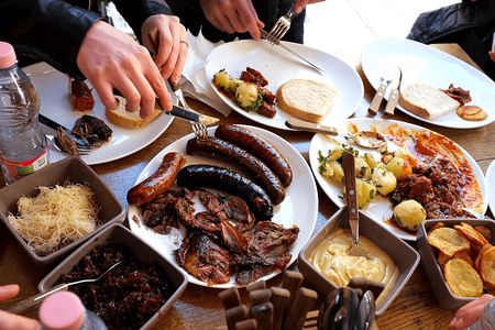 Culinary walk through Budapest