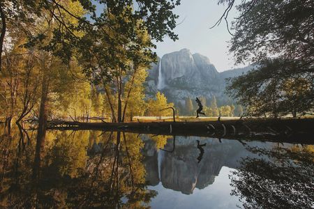 Yosemite overnight tour at Curry Village Tent Cabin